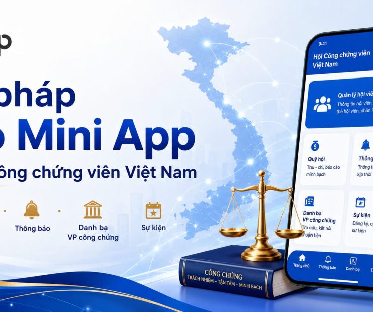 GIẢI PHÁP ZALO MINI APP CHO HỘI CÔNG CHỨNG VIÊN VIỆT NAM